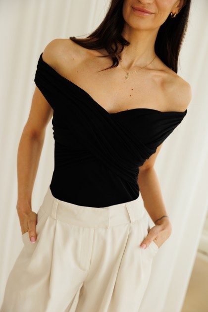 Longsleeve Rosa Black krótki rękaw