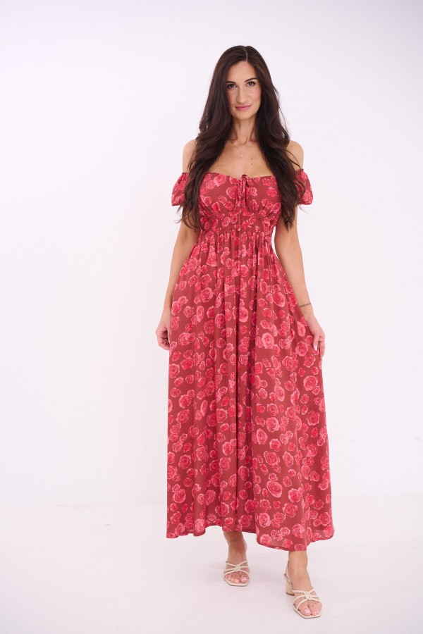 Sukienka Valentina Maxi Rosa