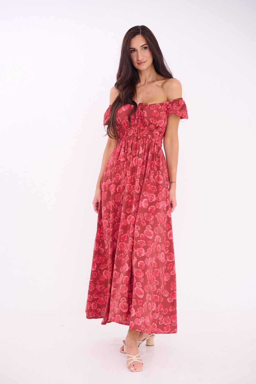 Sukienka Valentina Maxi Rosa