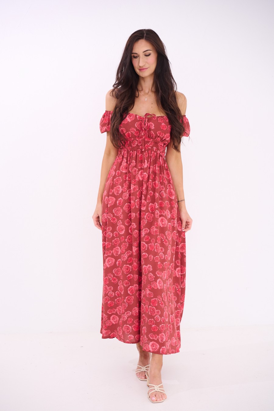 Sukienka Valentina Maxi Rosa