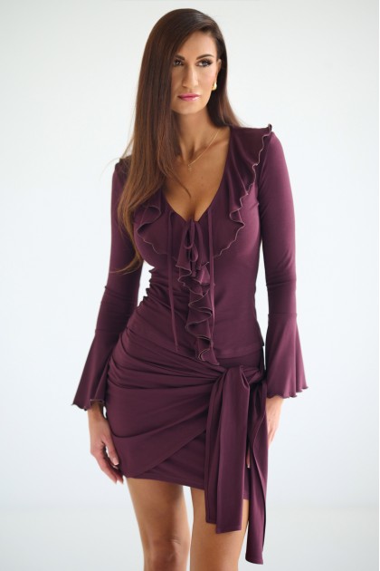 Longsleeve Charlotte wiśnia