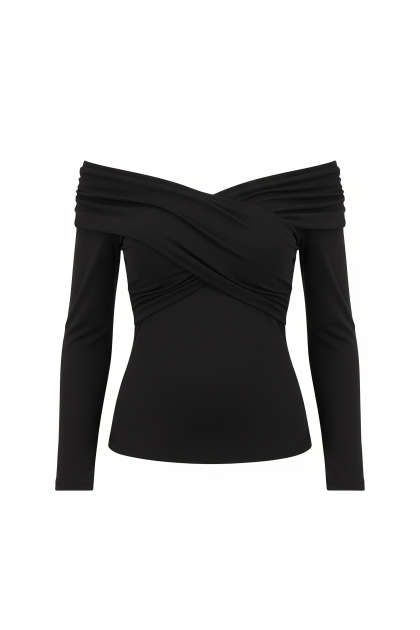 Longsleeve Rosa Black